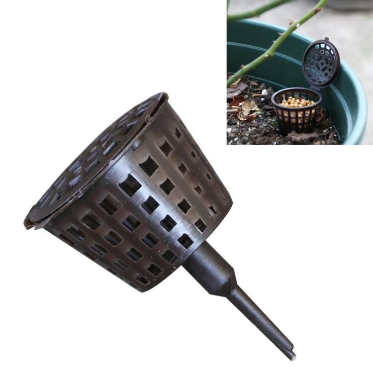 

10PCS Bonsai Tools Gardening Products Gardening Tools Bonsai Fertilizer Boxes with Cover, Large Size: 6 x 4cm