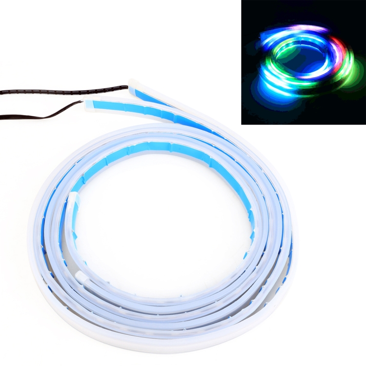

1.5m Car Auto Universal Colorful Door Edge Light with SMD-5050 Lamps Decorative Lamp, DC12V 17W, Cable Length: 2m