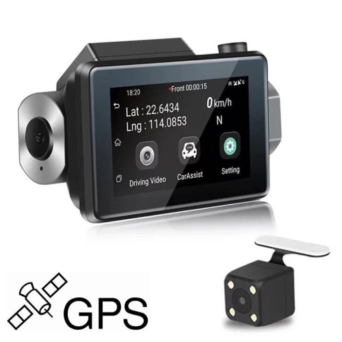 

3 inch 140 Degrees Wide Angle Mini Full HD 1080P 3G Video Car DVR, Support TF Card / Loop Recording / WiFi / Starlight Night Vision / GPS / Remote Monitoring