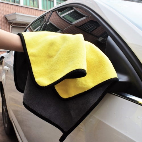 

40 x 40cm Microfiber Absorbent Cleaning Drying Clean Cloth Washing Car Care Wash Towel
