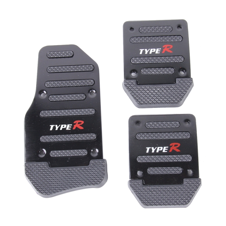 

CARFU 3 PCS Universal Nonslip Pedal Cover Set for Car