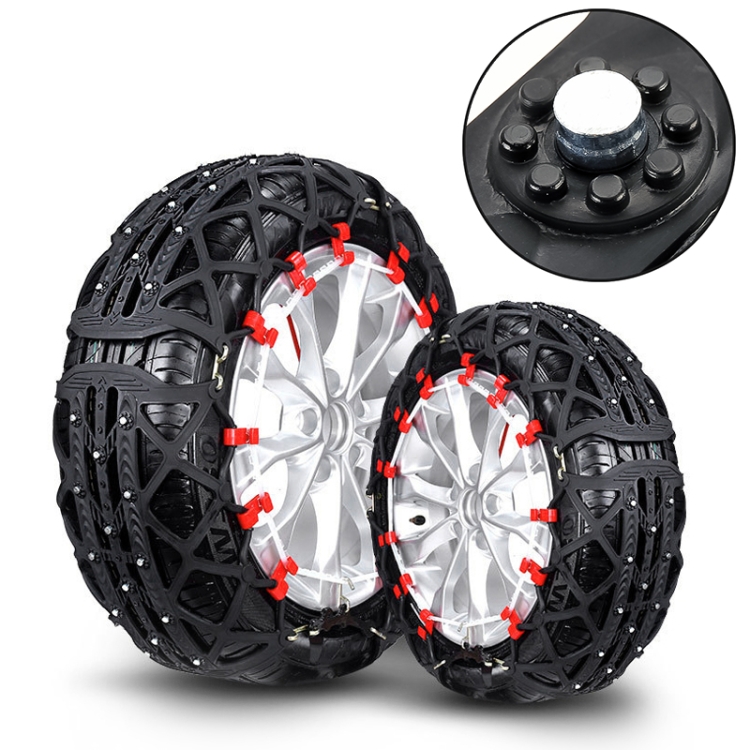 

L15 Car Rubber Thicken Tire Emergency Anti-skid Chains Tyre Anti-slip Chains