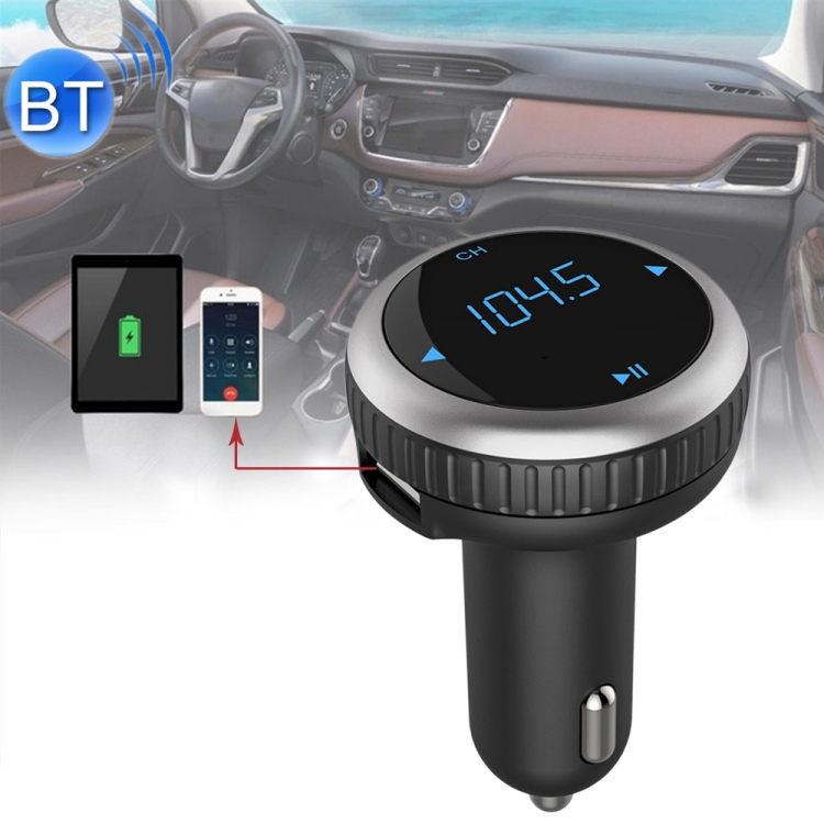 

BT69 Car Stereo Radio Bluetooth MP3 Audio Player Multi-functional Bluetooth Hands-free Calling Bluetooth APP Position (Random Color Delivery)
