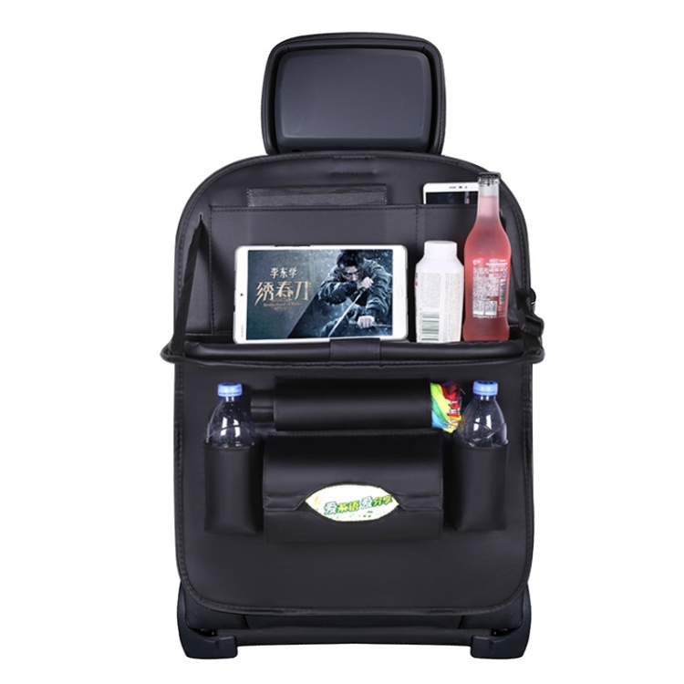 

Multifunction Car Seat Pockets Folding Storage Bag (Black)