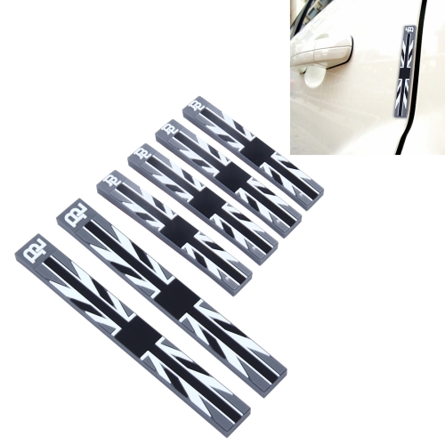 Sunsky 6 Pcs England National Flag Rear View Mirror Door Edge