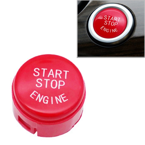 

Car Start Stop Engine Button Switch Replace Cover 61319153832 for BMW 5 / 6 / 7 Series 2009-2013(Red)