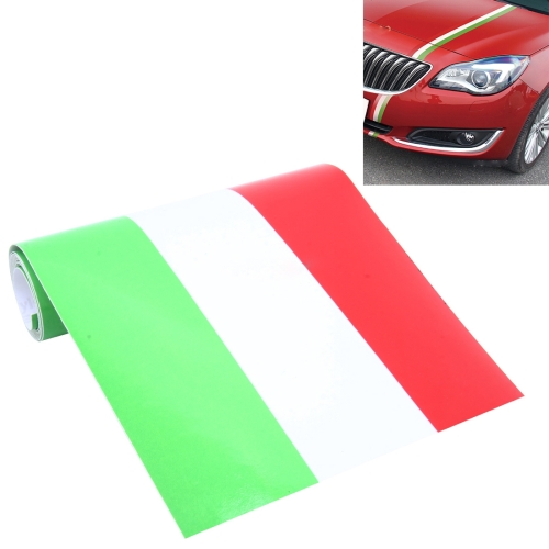 

2m Italy Flag Car Plastic Wrap Sticker Decal Film