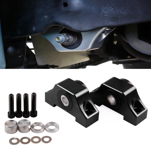 

Car Engine Motor Torque Mount Kit for Honda 1992-2000 Honda Civic D15 / D16 / B16 / B18 / B20 (Black)