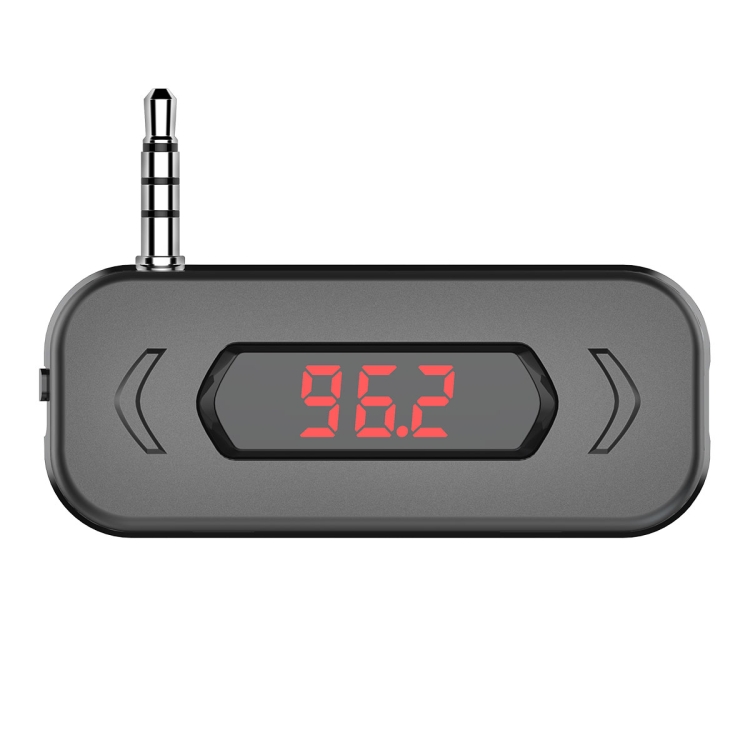 

Doosl DSER107 Multifunctional Car FM Transmitter Wireless Music Receiver with 3.5mm Jack & LCD Display, Support Hands-free Call(Black)