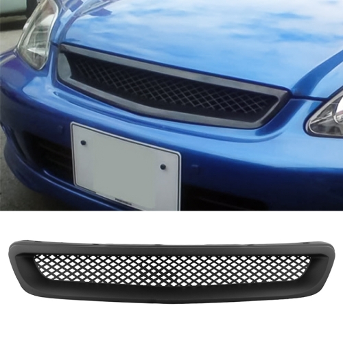

Car Front Racing Front Grille Grid ABS Insect Net for Honda Civic 1999-2000