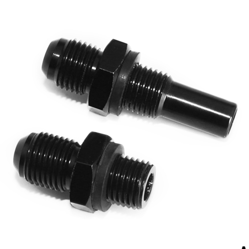 

2 PCS Car Transmission Oil Cooler Adapters AN6-1/4NPS Threaded Joints