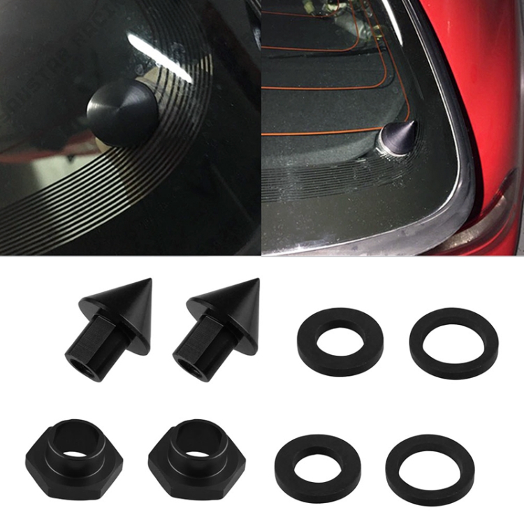 

Car Rear Window Fitting Rear Glass Pillar Kit for 1992-1995 Honda Civic EG