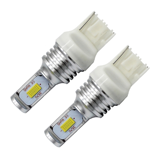 

2 PCS T20/7440 72W 1000LM 6000-6500K Bright White Light Car Turn Backup LED Bulbs Reversing Lights, DC 12-24V (Ice Blue Light)