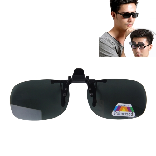 polarized clip on flip up plastic sunglasses