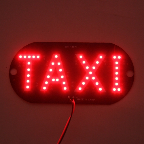 

3W Red Light Taxi Dome Lamp With 45 LED Lights, DC 12V
