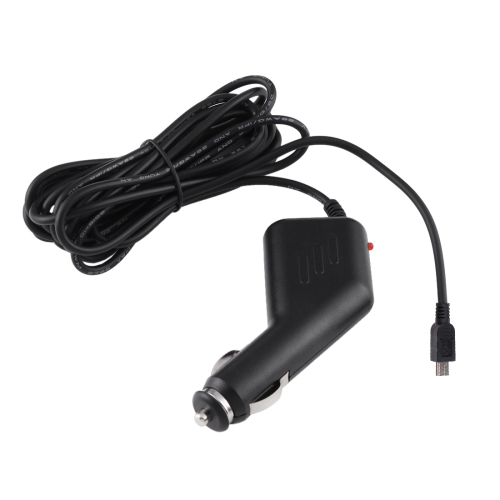

Universal Mini USB Charger Adapter For Car DVR Camera GPS Navigation Input 10V - 48V Ouput 5V 1.5A, Cable Length: 3.5m