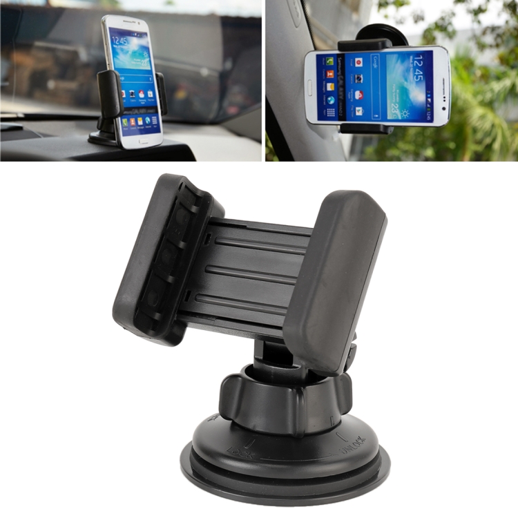

3R-1005 Universal Car Suction Cup Mount Bracket Phone Holder for 68-80mm Mobile Phone