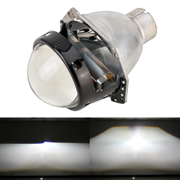 

IPHCAR Hella7 H4 3.0 inch Car Modification Bi-Xenon Projector Lens Light for D Series Light Bulb, Right Driving