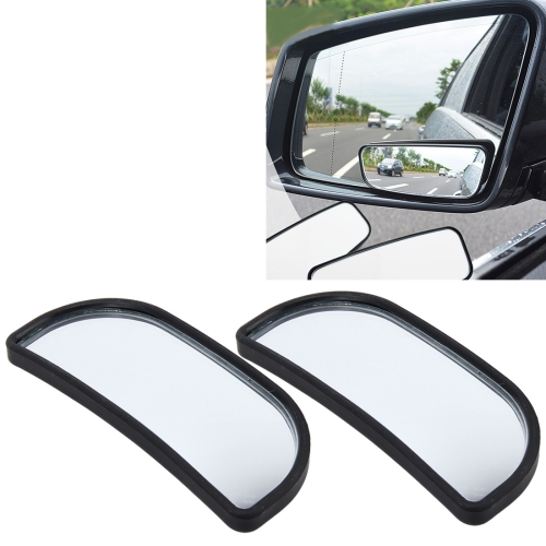 

3R-066 2 PCS Car Truck Blind Spot Rear View Wide Angle Mirror Blind Spot Mirror Blind Spot and Wide Mirror, Size: 8.3*3.4cm