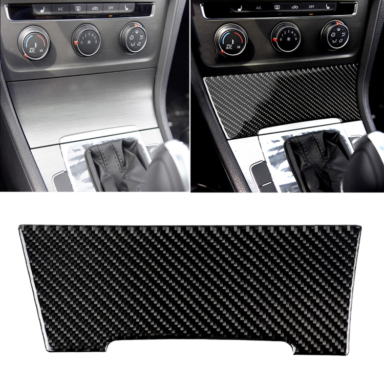 

Car Carbon Fiber Cigarette Lighter Decorative Sticker for Volkswagen Golf 7 2013-2017