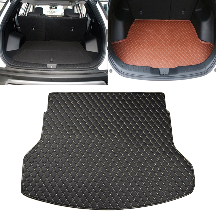 

Car Trunk Mat Rear Box Lingge Mat for Nissan X-Trail 2014 (Black)