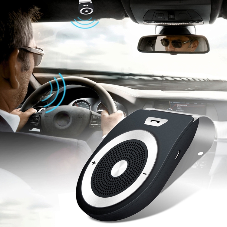 

BLS-pro6 Sun Visor Clip Wireless Bluetooth V4.1 Handsfree Car Kit Speaker Speakerphone