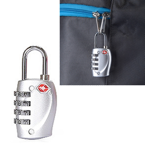 4 digit luggage lock