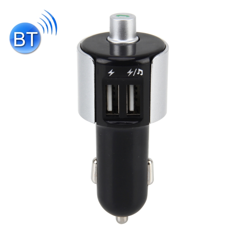 

Wireless Bluetooth Car MP3 Music Player FM Transmitter Car Charger Adapter with Dual USB Ports