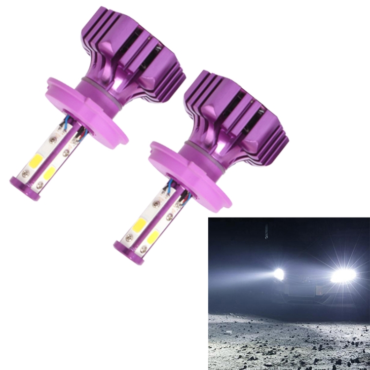 

2 PCS B3-COB H4 36W 3000LM 6500K LED Car Headlight Lamps DC 9-32V(White Light)