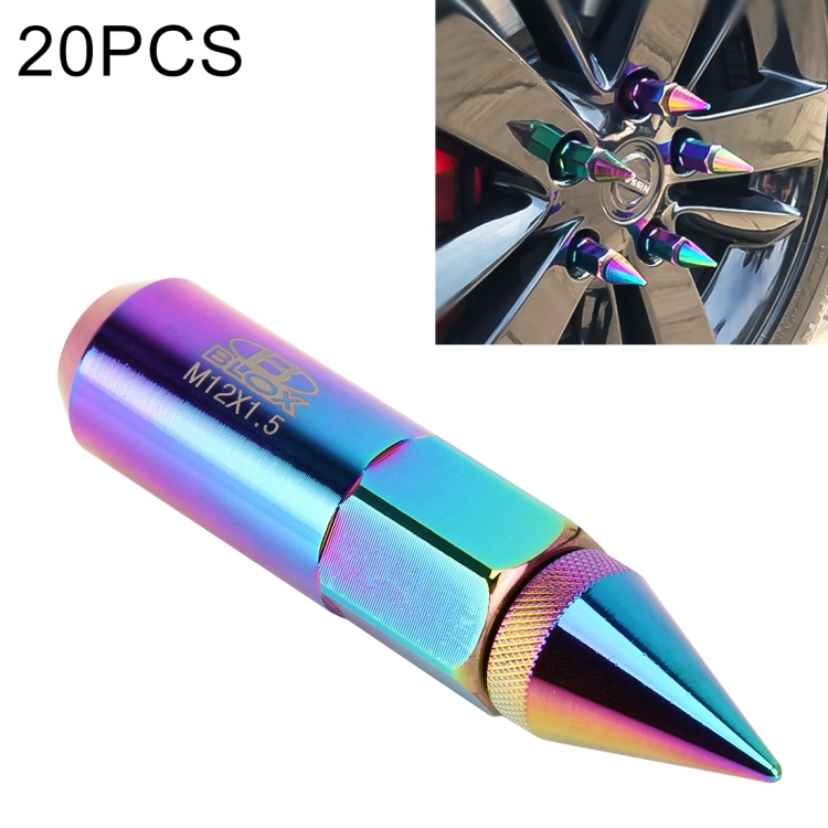 

20 PCS Wheel Drive Hub Adaptor Car Wheel Nut Adjustable Decorative Steering Wheel Hub Nut