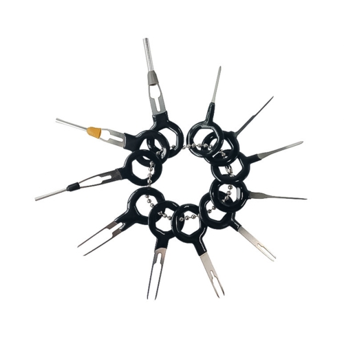 

11 PCS Auto Car Plug Circuit Board Wire Harness Terminal Extraction Pick Connector Crimp Pin Back Needle Remove Tool