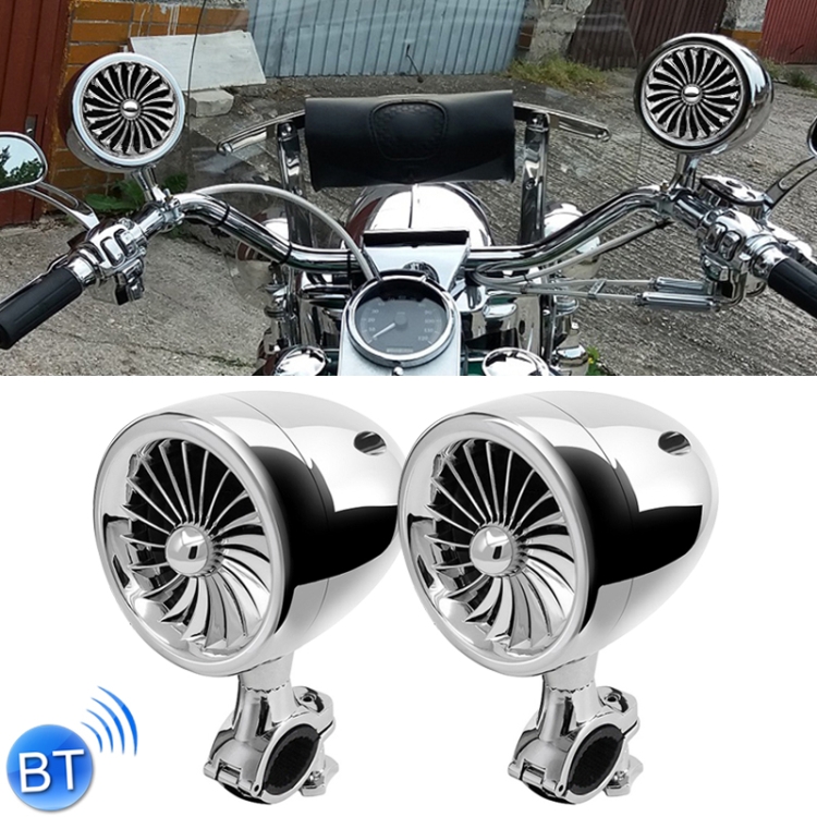 

BJ600 600W Multi-functional Motorcycle Bluetooth Modified Audio Amplifier, Support FM & Wired Control(Silver)