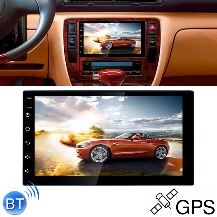 

9128 HD 7 inch Car Radio Receiver MP5 Player, Android 8.1, Support Phone Link & FM & AM & Bluetooth & WIFI & GPS