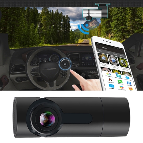 

G6 170 Degrees Wide Angle Full HD 1080P Video Car DVR, Support TF Card / WIFI / Loop Recording, with Starlight Night Vision Function(Black)