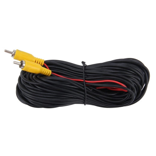 

Car Reverse Rear View Parking Camera Video Cable With Detection Wire, Cable Length: 15m