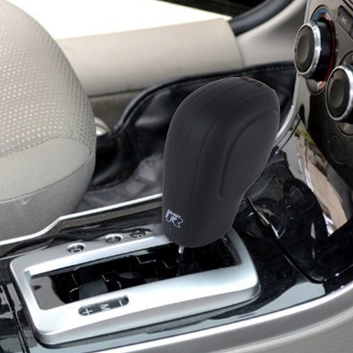 

Rubber Car Hand Brake Head Cover Shift Knob Gear Stick Cushion Cover Car Accessory Interior Decoration Pad(Black)