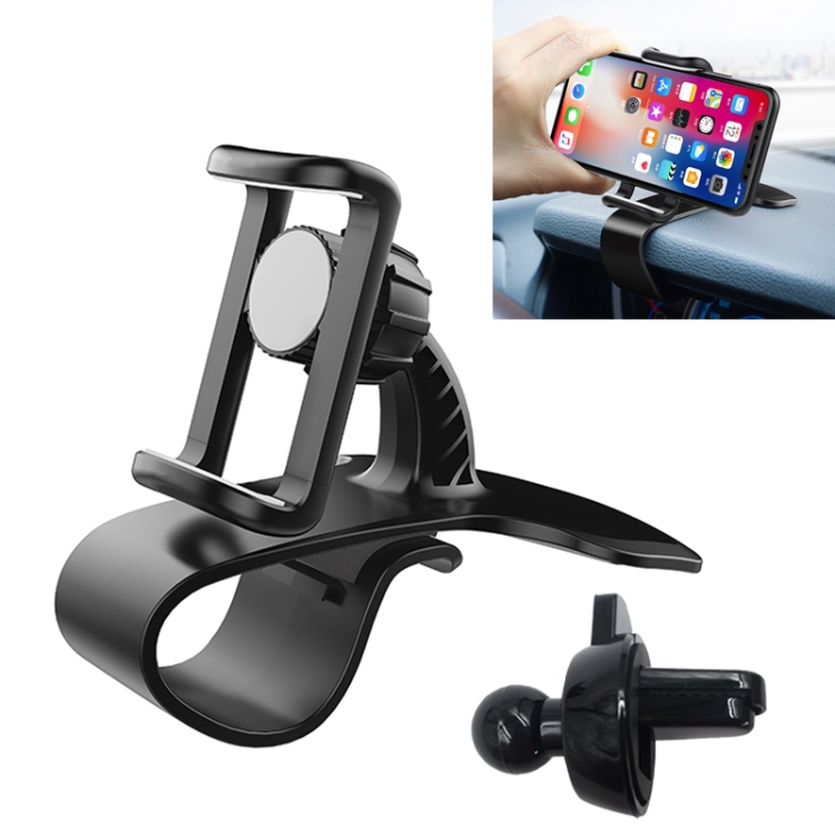 

Multi-function Vehicle Navigation Frame Dashboard Car Mount Phone Holder, with Air Outlet