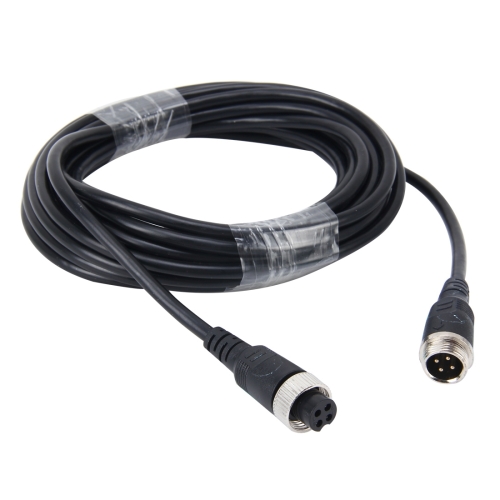 

10m M12 4P Aviation Connector Video Audio Extend Cable for CCTV Camera DVR