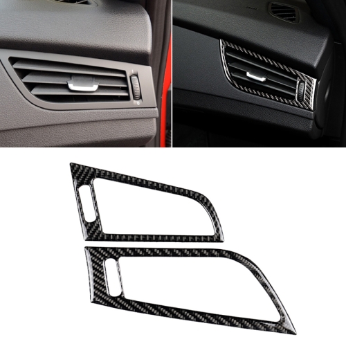 

Car Carbon Fiber Side Air Outlet Panel Solid Color Decorative Sticker for BMW Z4 2009-2015