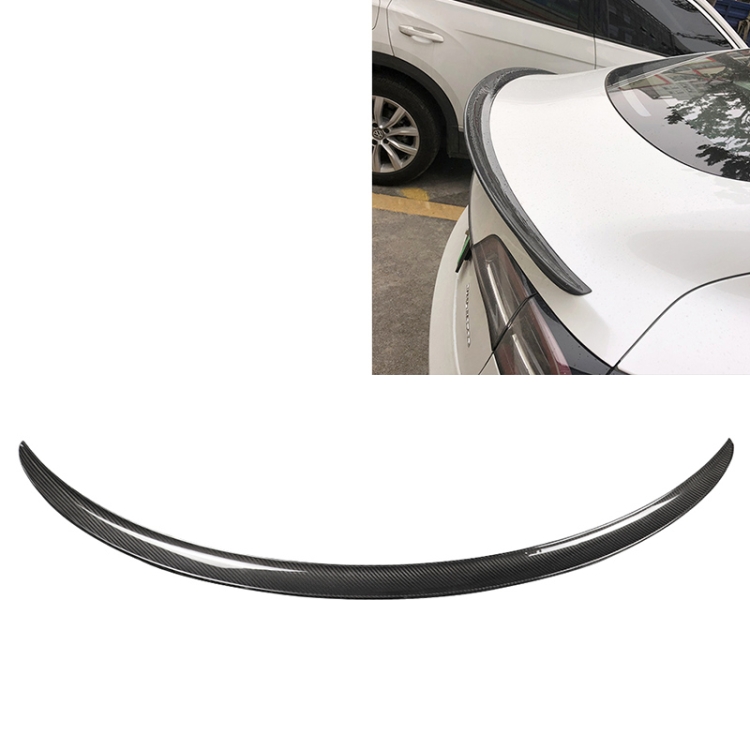 

Fit For Tesla Model 3 Rear Trunk Spoiler Wing Carbon Fiber Refit Add Long