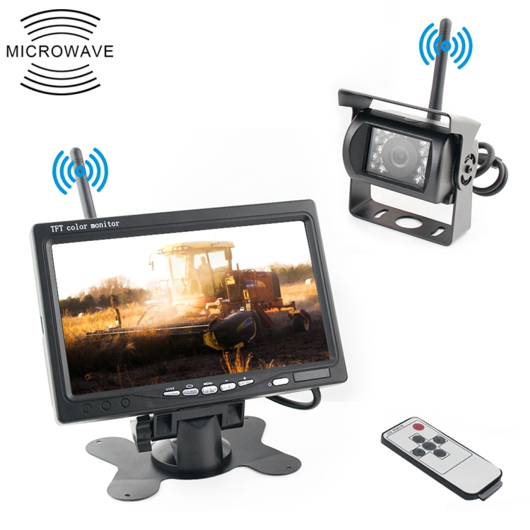 

PZ-607-W1-A Wireless Single Cameras Rear View Camera Infrared Night Vision Rear View Parking Reversing System