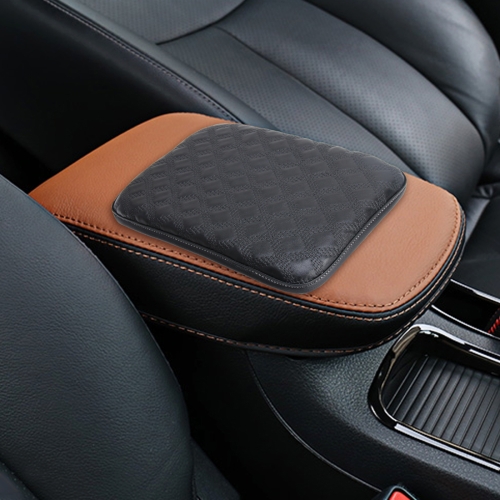 

Universal Comfortable Automotive Armrest Mats Car Armrests Cover Vehicle Center Console Arm Rest Seat Box Soft Mats Cushion, Size: 29.5*21cm(Black)