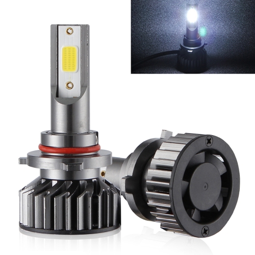 

2 PCS EV8 HB3 / 9005 DC 9-32V 36W 3000LM 6000K IP67 DOB LED Car Headlight Lamps, with Mini LED Driver and Cable (White Light)