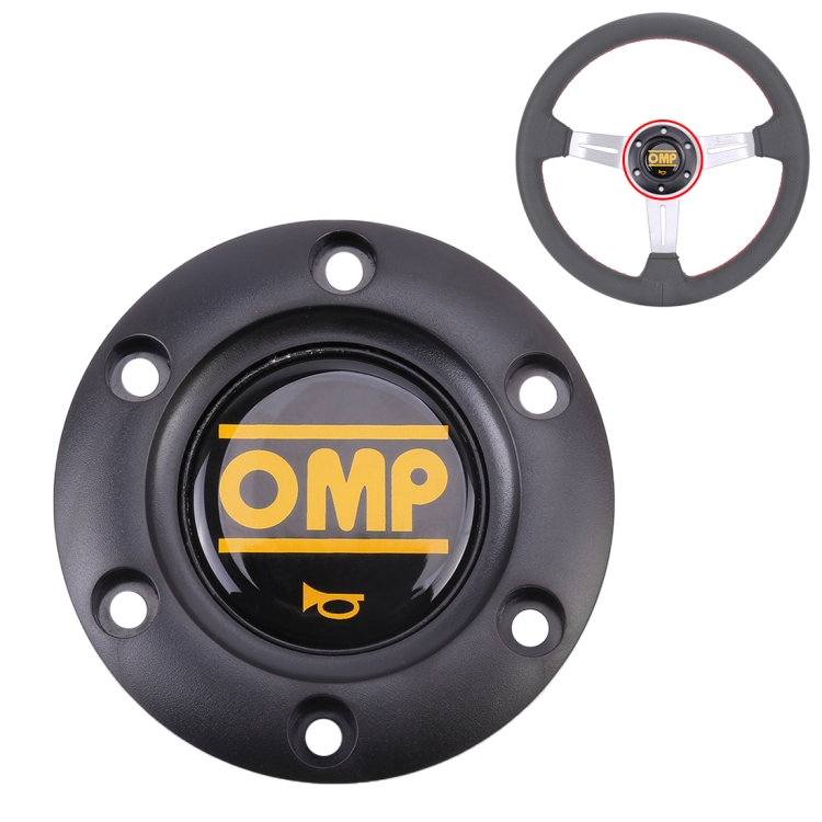 

OMP Car Racing Steering Wheel Horn Button Push, with Cover