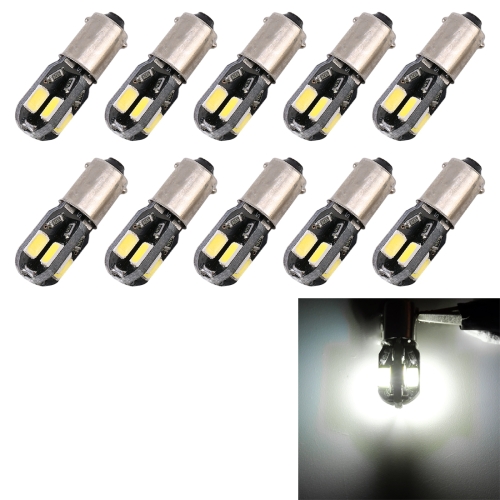 

10 PCS BA9S DC 12V 1.1W 8LEDs SMD-5630 Car Clearance Light Reading Light