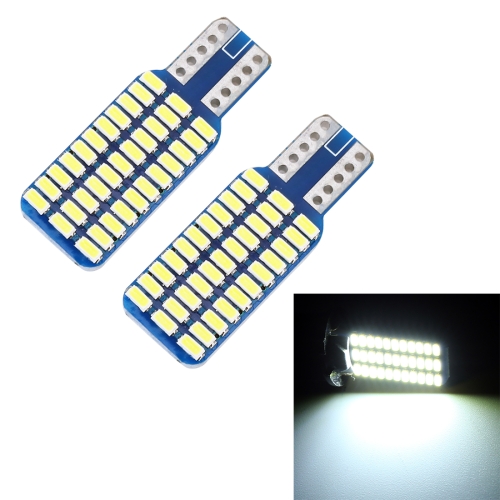 

2 PCS T10 / W5W / 168 / 194 DC12V 1.2W 6000K 80LM 33LEDs SMD-3014 Car Reading Lamp Clearance Light, with Decoder