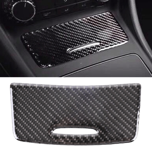 

Car Carbon Fiber Ashtray Panel Decorative Sticker for Mercedes-Benz GLA