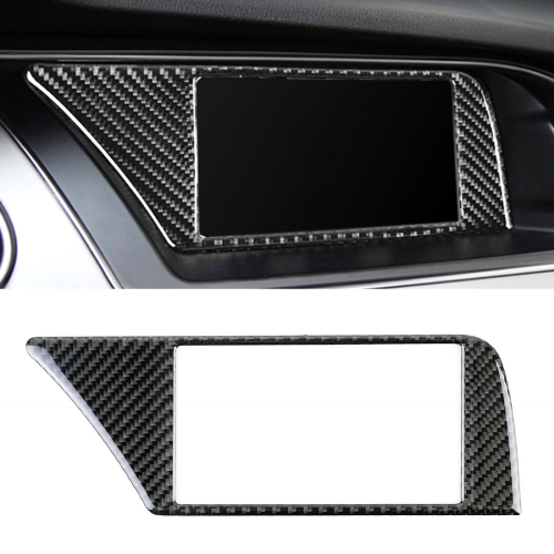 

Car Carbon Fiber Inner Frame without Navigation Decorative Sticker for Audi A4L / A5 / Q5