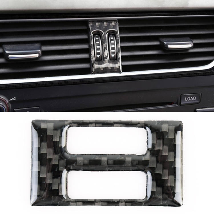 

Car Carbon Fiber Air Conditioning Switch Decorative Sticker for Audi A4L / A5 / Q5