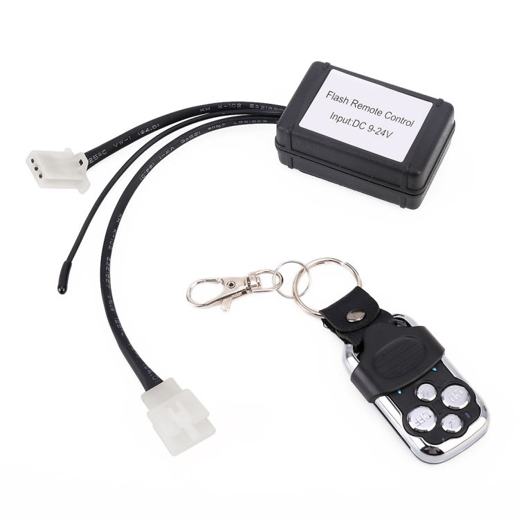 

Universal Car 3 PIN DC 9-24V LED Light Strobe Flash Remote Control
